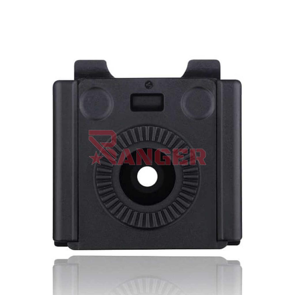ADAPTADOR ENGANCHE RAPIDO AMOMAX NEGRO