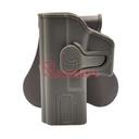 FUNDA PISTOLA RIGIDA ZURDOS AMOMAX GLOCK 19/23/32 TAN