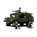 HUMMER CON FUSIL SLUBAN 191 PCS VERDE