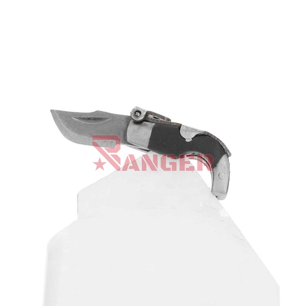 NAVAJA ALBAINOX MINI DIGE CAPAORA 1.6CM NEGRA/PLATA