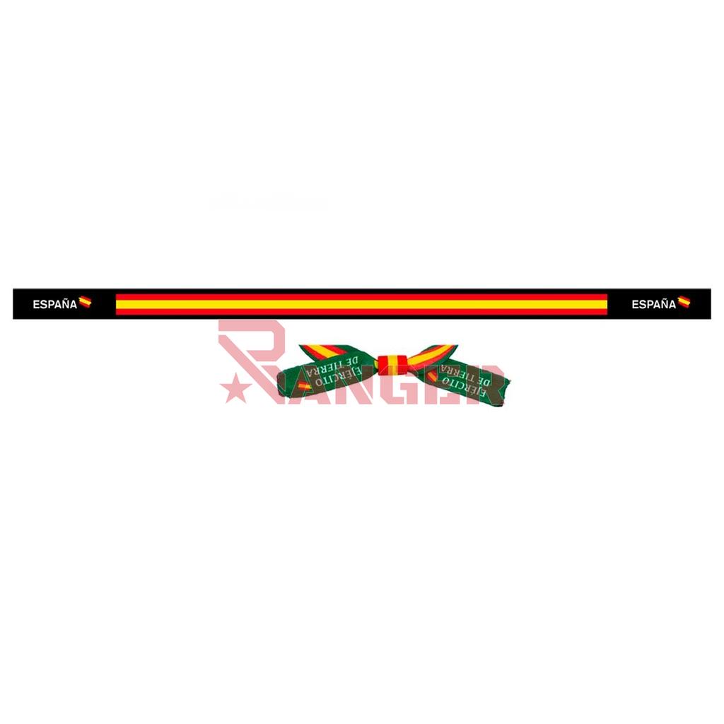 PULSERA CINTA BANDERA ESPAÑA 6PCS