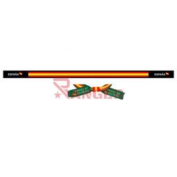 [16121] PULSERA CINTA BANDERA ESPAÑA 6PCS