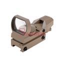 VISOR RED DOT THETA OPTICS OPEN REFLEX TAN