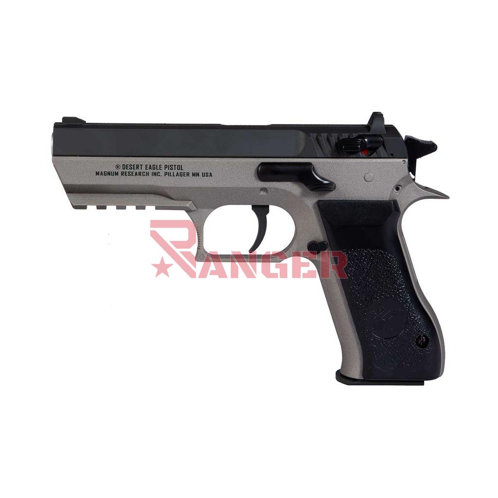 PISTOLA DESERT EAGLE BABY 4.5MM NEGRO-PLATA