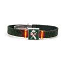 PULSERA GUARDIA CIVIL CHAPA ESPAÑA VERDE