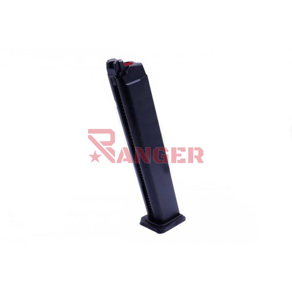 CARGADOR PISTOLA AW CUSTOM VX GL17/18 LARGO GAS NEGRO
