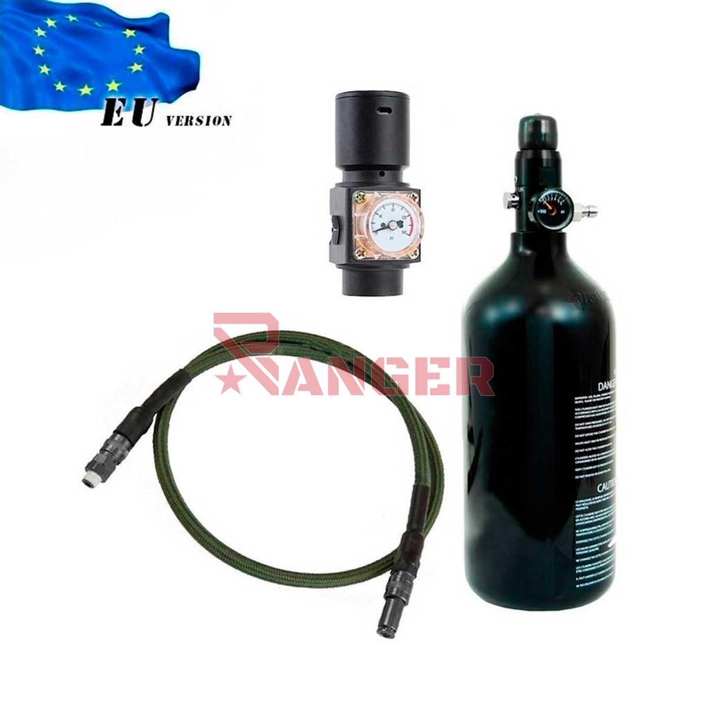 PACK LINEA HPA BALYSTIK EU VERDE C/BOTELLA 48CI 0.8L 3000PSI C/REGULADOR MANUFACTURE