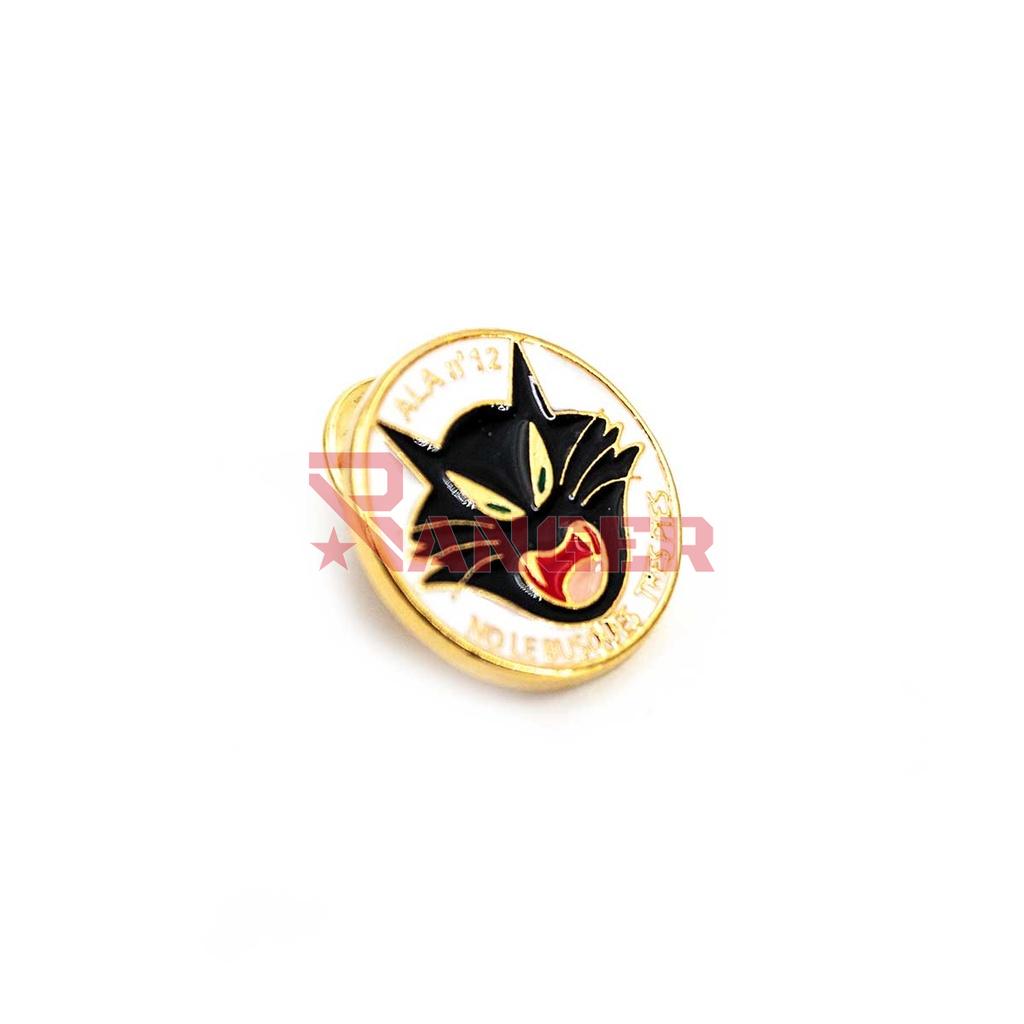 PIN ALA 12 GATO NEGRO-BLANCO