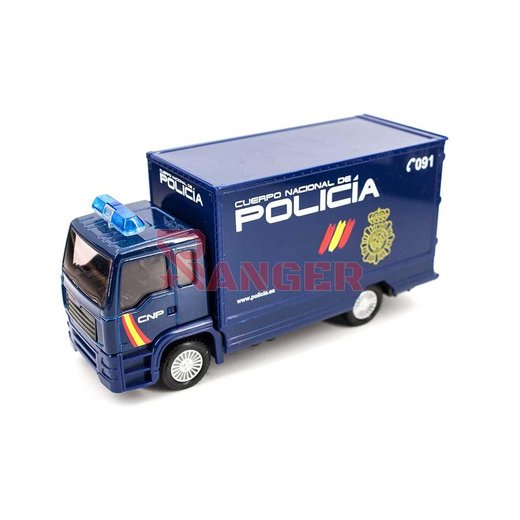 CAMION POLICIA NACIONAL AZUL-BLANCO