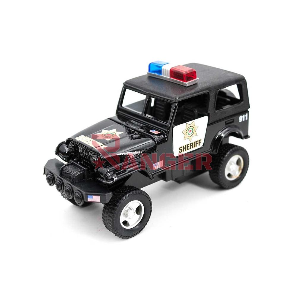COCHE SHERIFF POLICIA AMERICANA 4 X 4 NEGRO