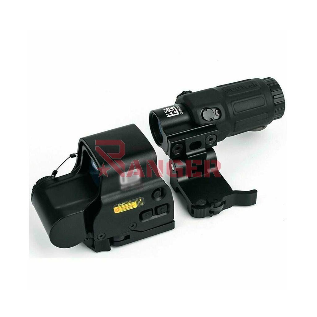 KIT RED DOT WADSN EXPS & MAGNIFICADOR G33 NEGRO