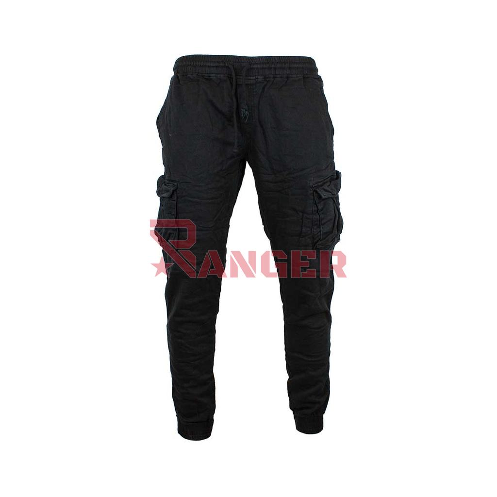 PANTALON LEOX TONY BACKER CARGO NEGRO