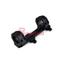 MONTURA VISOR GE CORTA 25,4/30 MM NEGRO