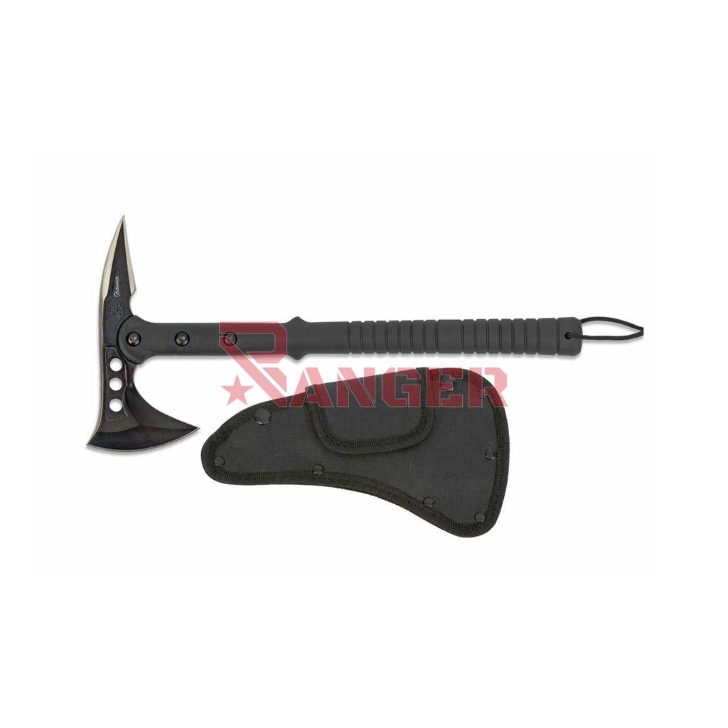 HACHA ALBAINOX FIBRA C/FUNDA 19.30 CM NEGRA