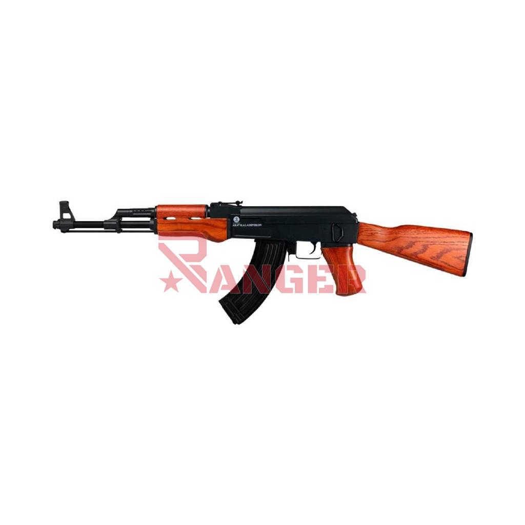 FUSIL KALASHNIKOV AK47 BLOWBACK FULL METAL MADERA