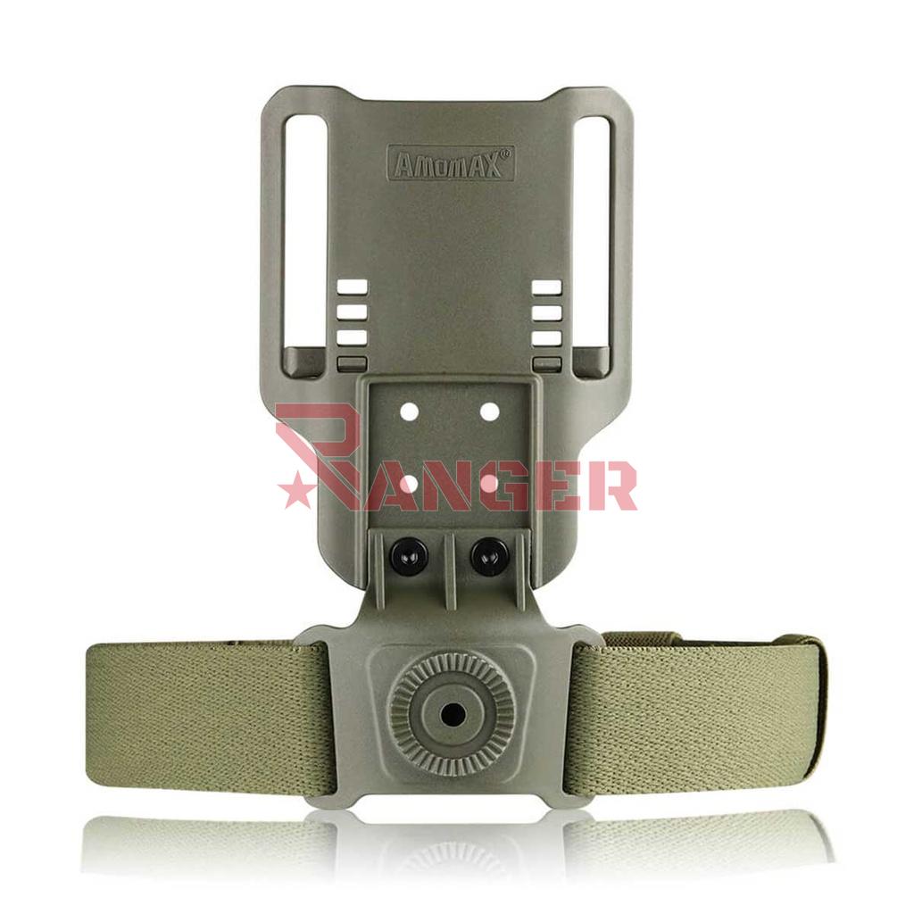 PERNERA PISTOLA AMOMAX ESTRECHA REGULABLE VERDE