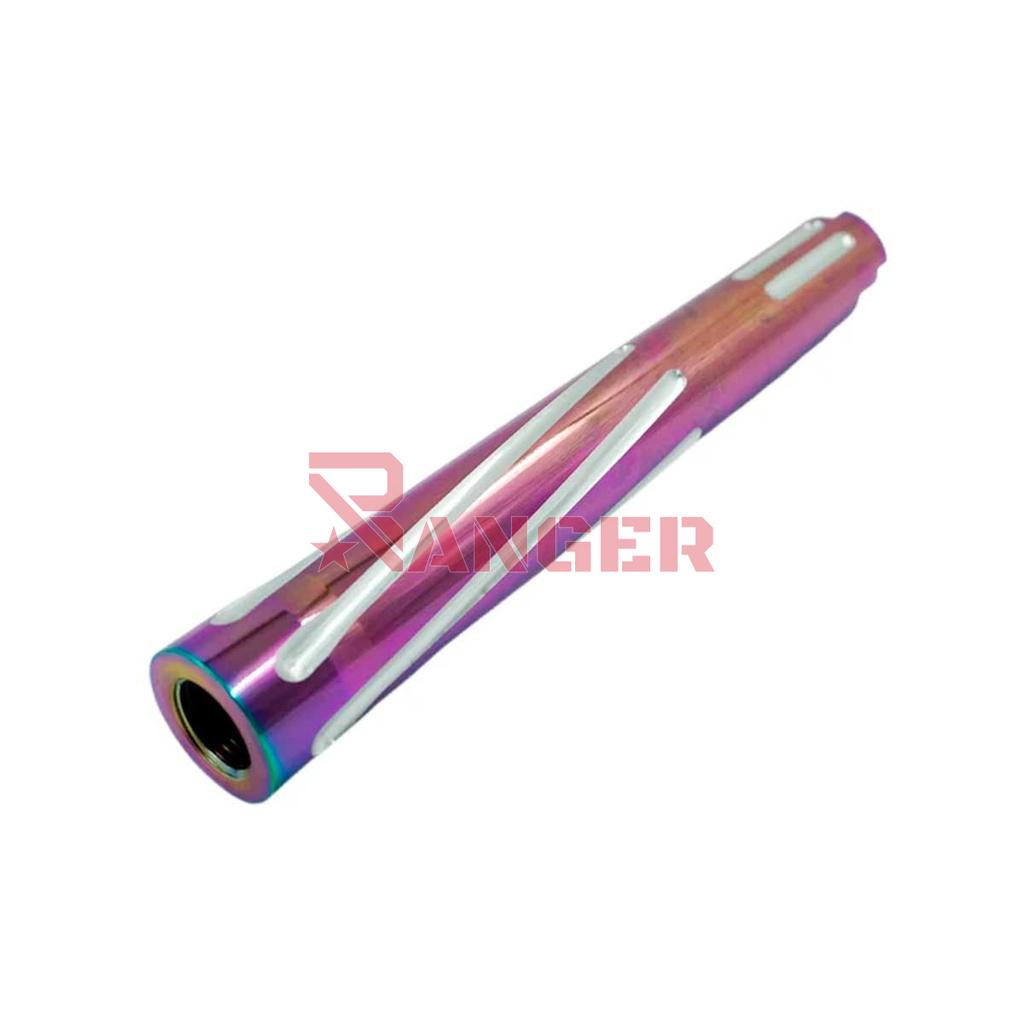 CAÑON EXTERNO TORNADO DUAL HI-CAPA 5.1 UNISOFT RAINBOW/PLATA