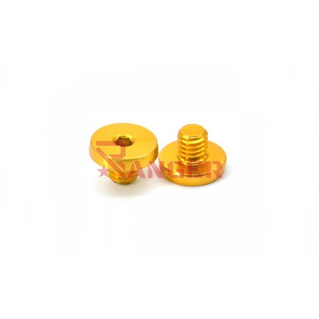 AIP 7075 ALUMINUM GRIP SCREWS TYPE 5 FOR TM 5.1/4.3 GOLD