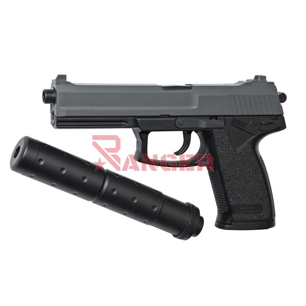 PISTOLA ASG DL60 SOCOM MUELLE NEGRO