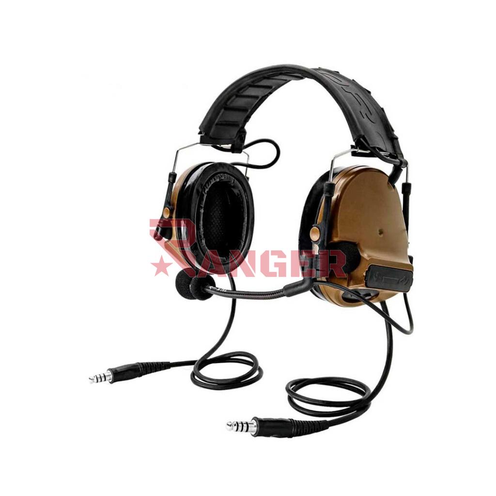 Comprar Auriculares Tac-Sky Comtac Iii Dual Ptt Silicona Coyote