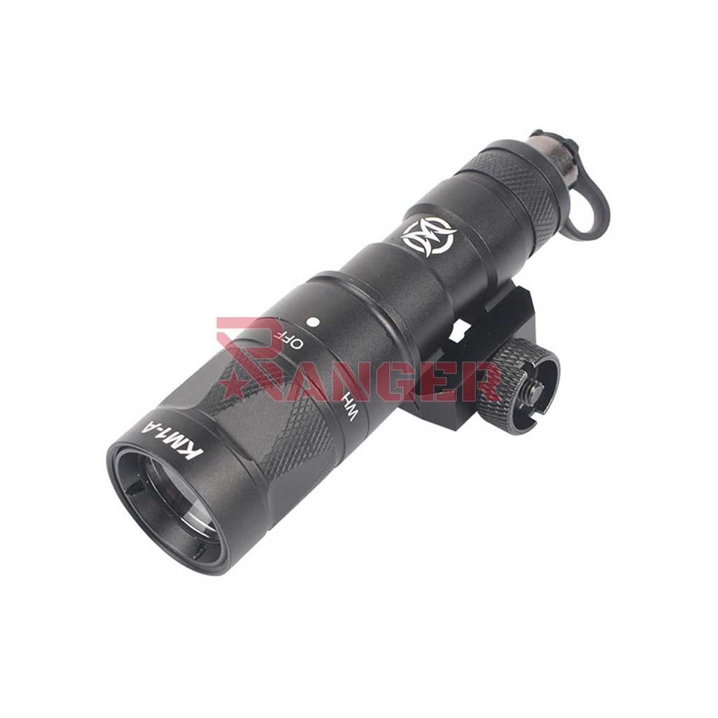 LINTERNA TACTICA WADSN M300W C/ESTROBO NEGRA
