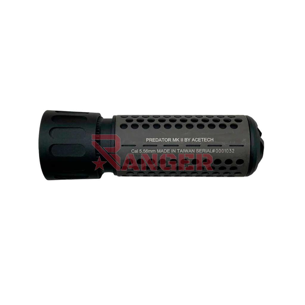 SILENCIADOR TRAZADOR ACETECH PREDATOR MKII NEGRO