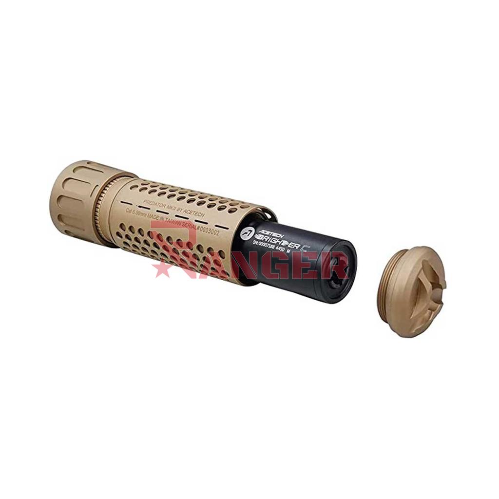 SILENCIADOR TRAZADOR ACETECH PREDATOR MKII TAN