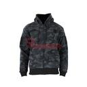 SUDADERA IMMORTAL TACTICA CON CREMALLERA MULTICAM BLACK