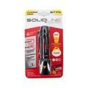 LINTERNA SOLIDLINE RECARGABLE 900LU ST6R NEGRA