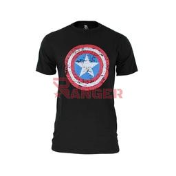 CAMISETA IMMORTAL ESCUDO NEGRA