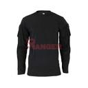 CAMISETA IMMORTAL TACTICA M/LARGA NEGRA