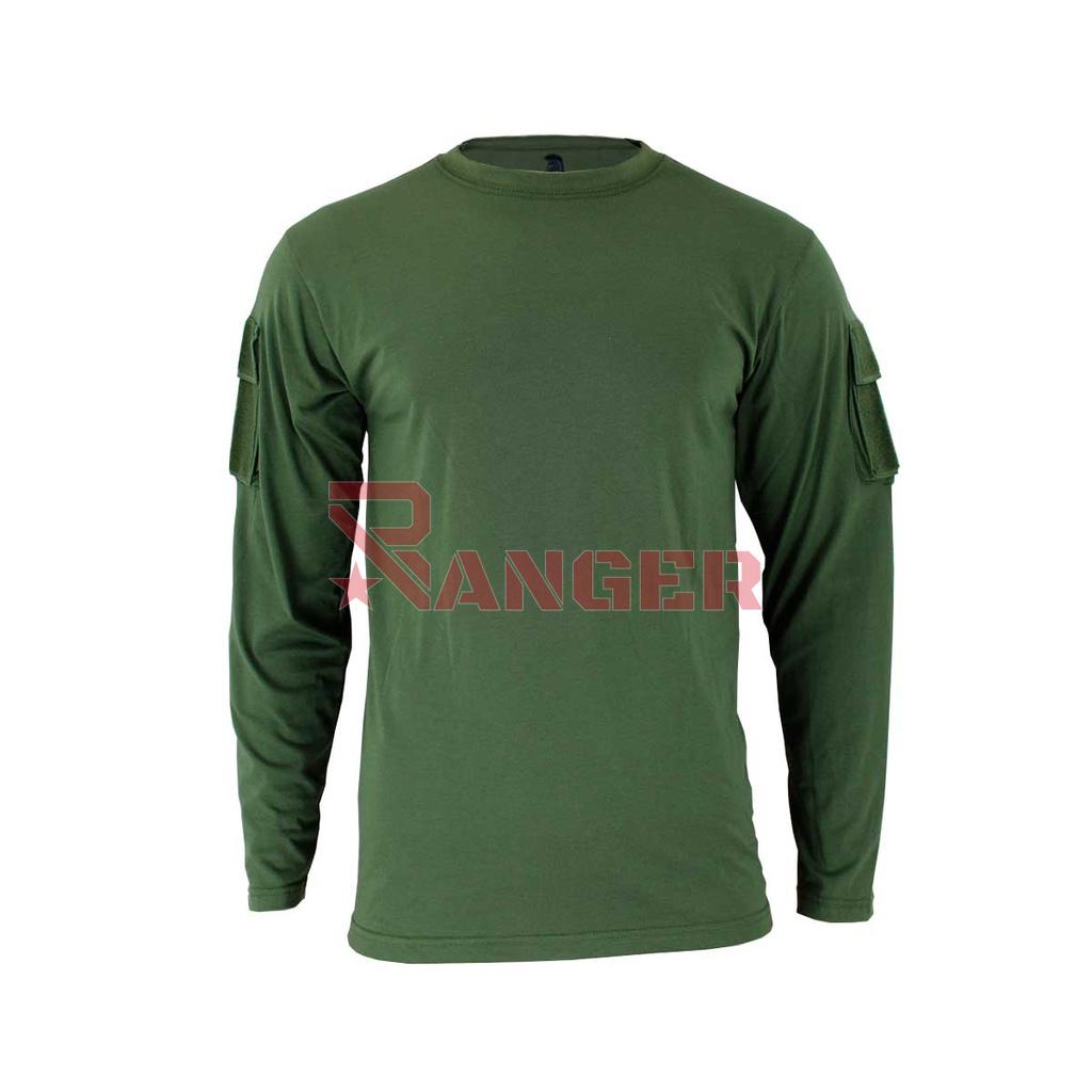 CAMISETA IMMORTAL TACTICA M/LARGA VERDE