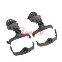 MONTURA AURICULARES PARA CASCO ARC TAC-SKY C/MICRO NEGRO