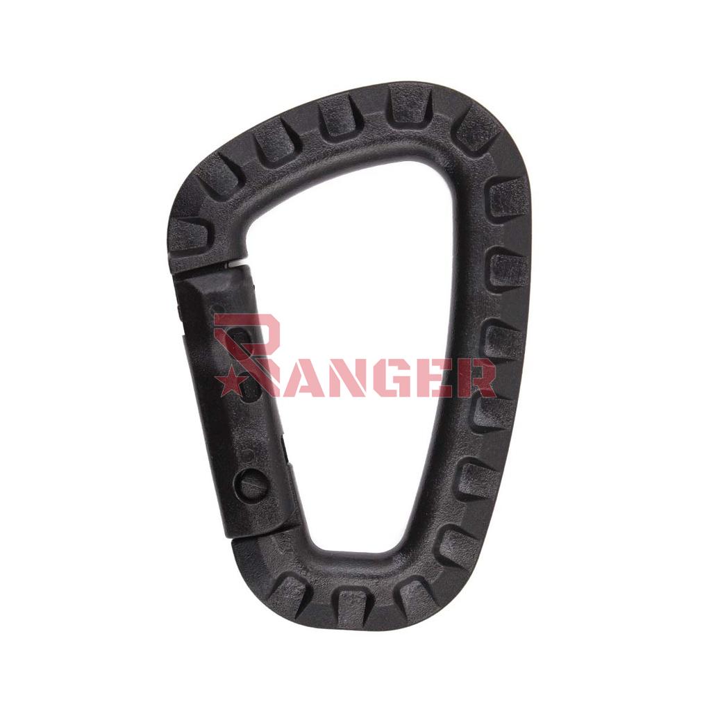 MOSQUETON IMMORTAL PVC 82MM NEGRO