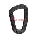 MOSQUETON IMMORTAL PVC 82MM NEGRO