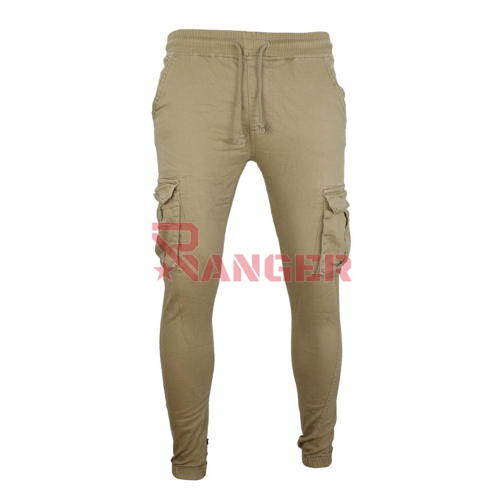PANTALON LEOX TONY BAKCER CARGO TAN