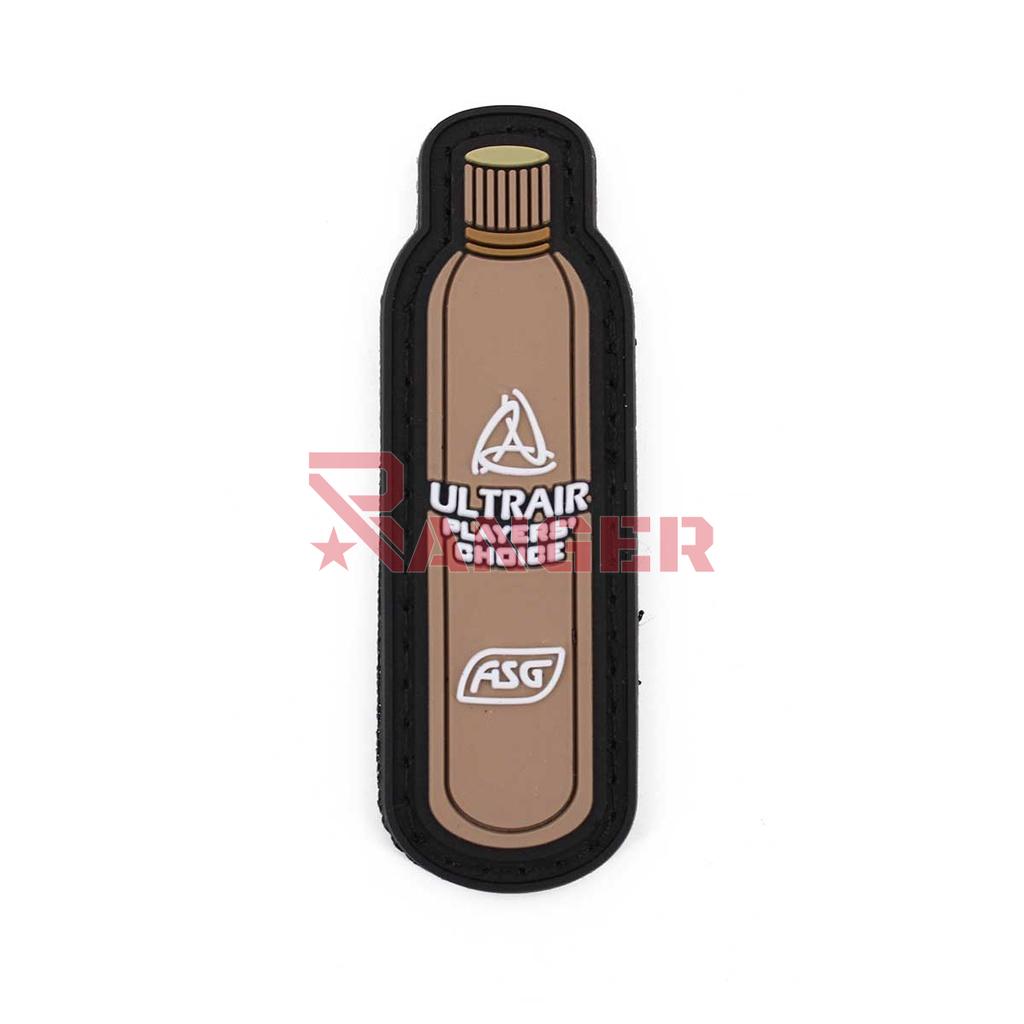 PARCHE PVC ASG BOTELLA GAS ULTRAIR MARRON