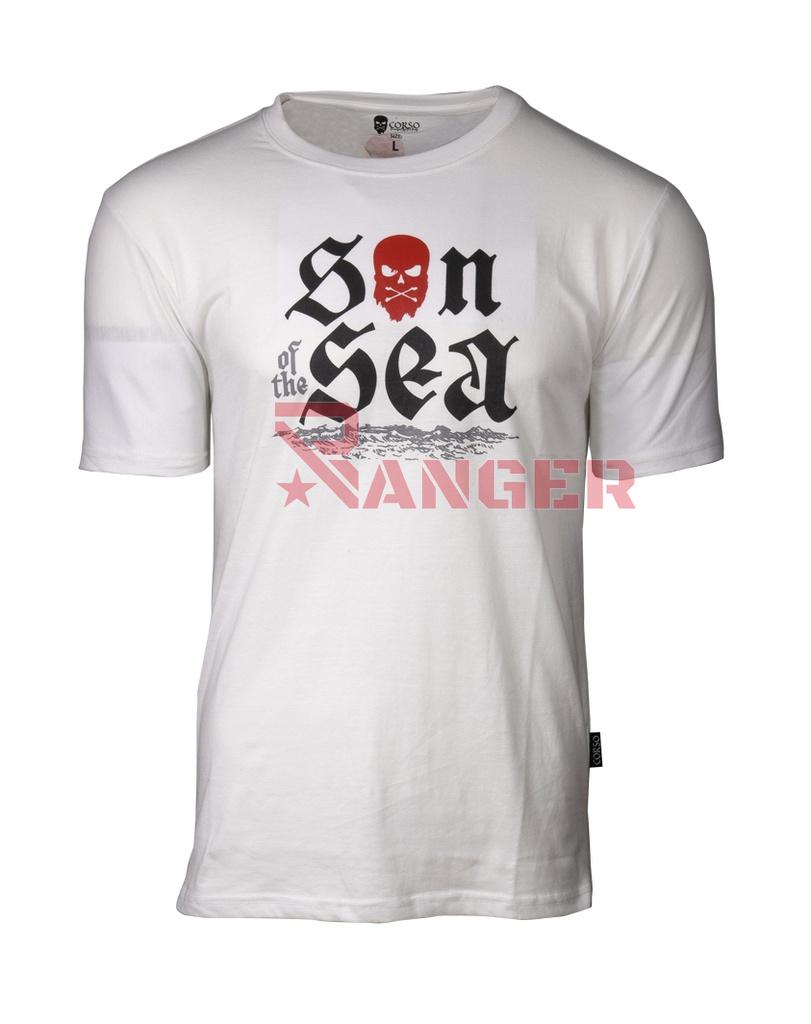 CAMISETA CORSO SON OF THE SEA BLANCA