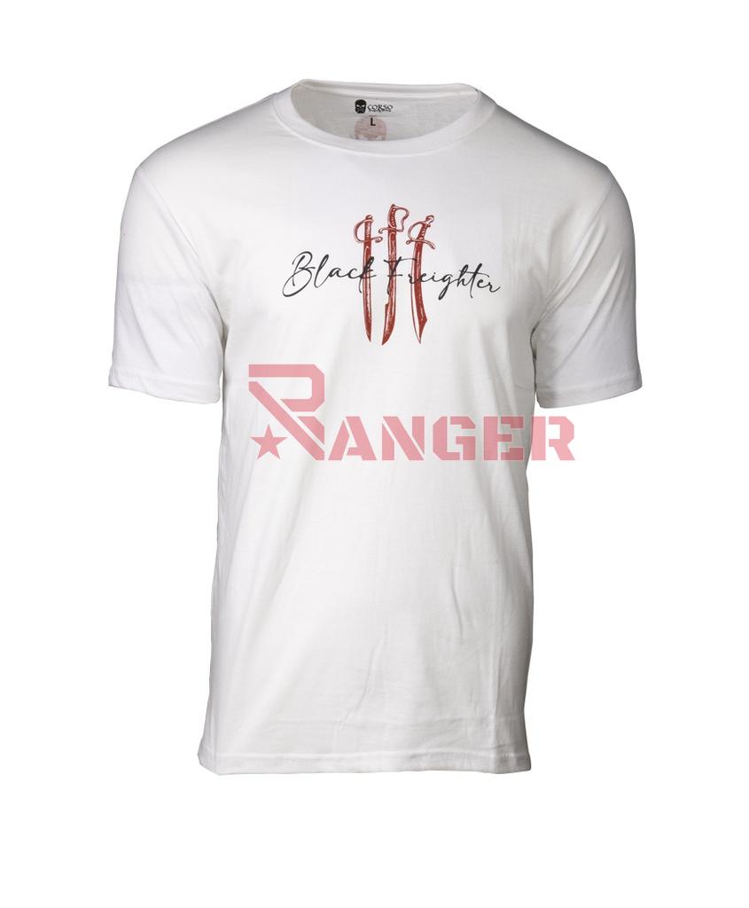 CAMISETA CORSO BLACK FREIGHTER BLANCA