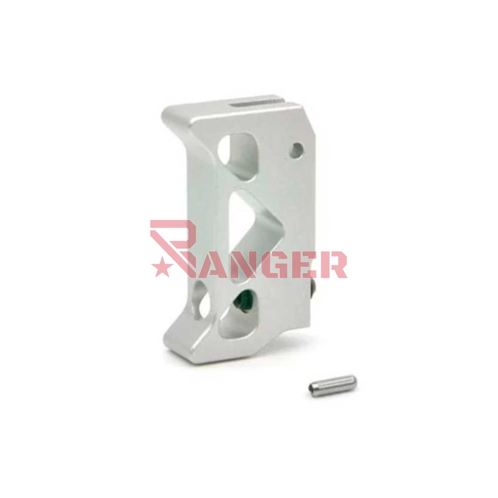 AIP ALUMINIUM TRIGGER (TYPE P) FOR MARUI HICAPA SILVER/SHORT