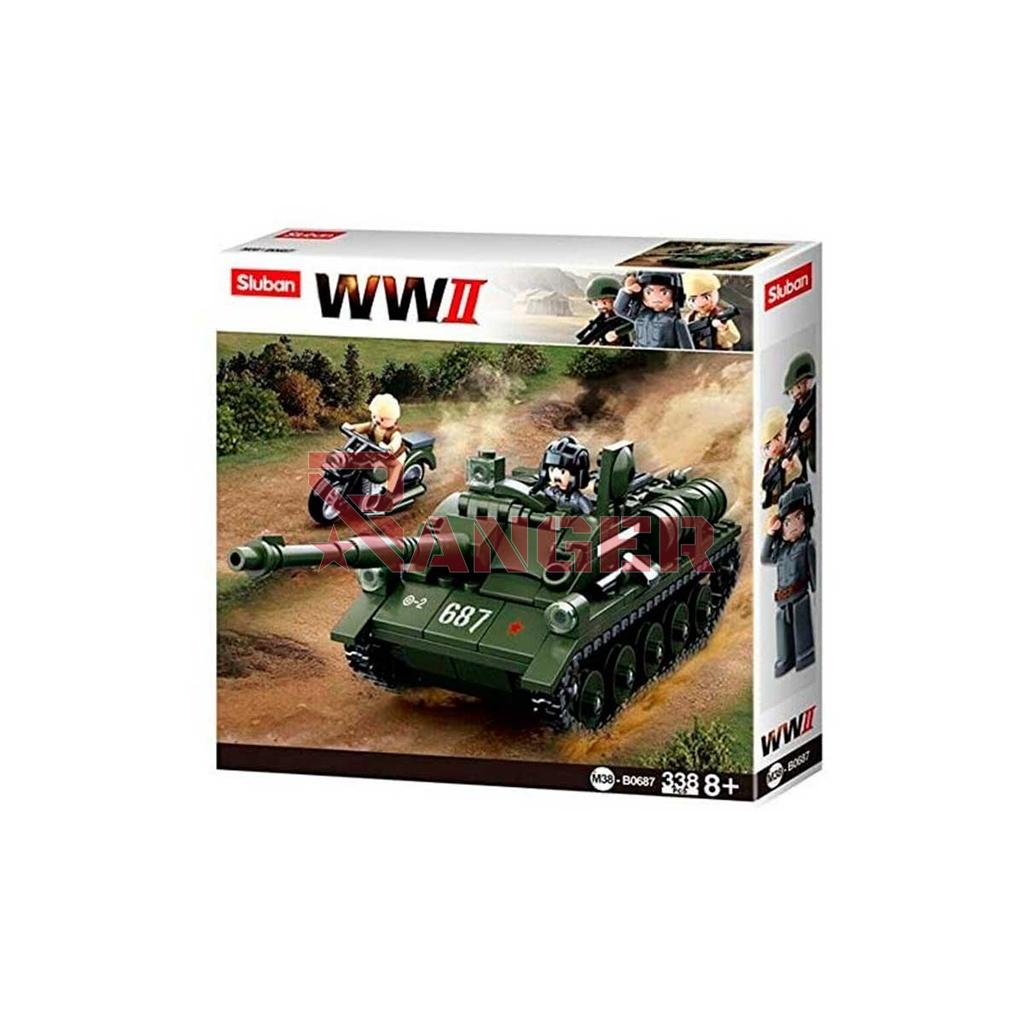 TANQUE SLUBAN BT-7 347 PCS VERDE