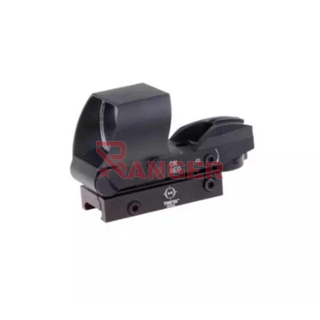 VISOR RED DOT THETA OPTICS 1X40 REFLEX NEGRO