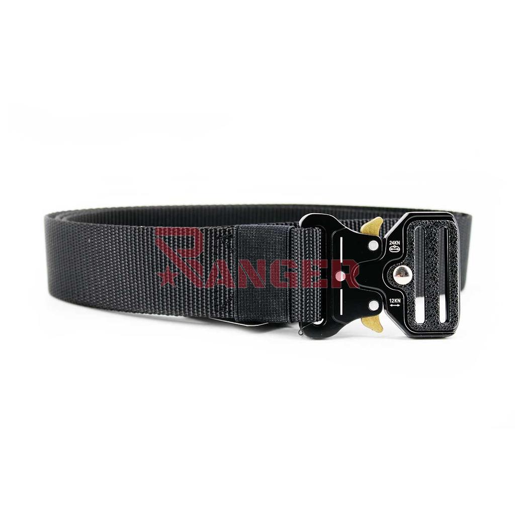CINTURON IMMORTAL TACTICO HEBILLA CIERRE SEGURIDAD NEGRO