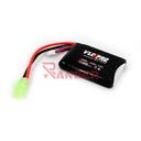 BATERIA VLC PRO LIPO 7.4V 1300MAH 25C/50C 1STICK PEQ. NEGRA