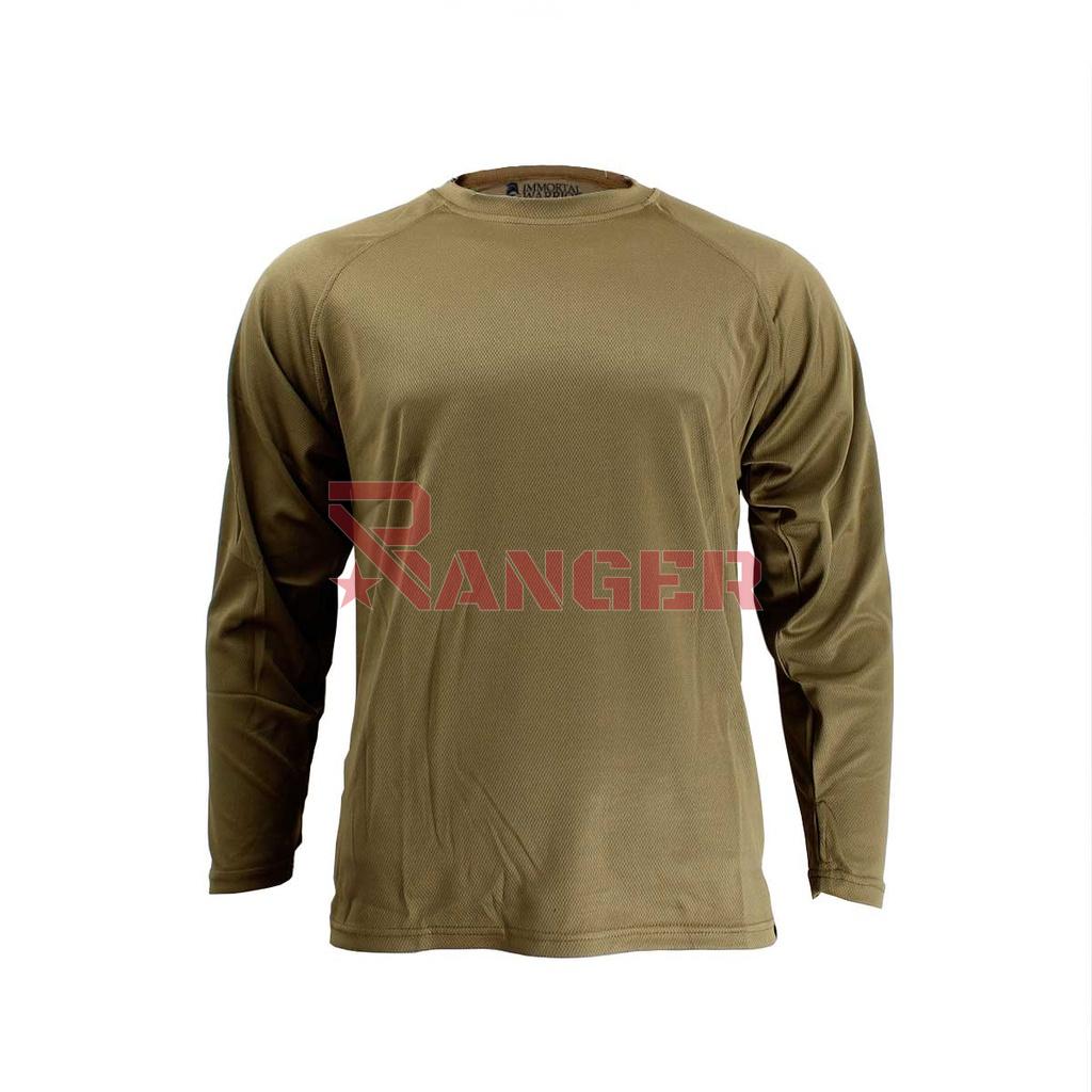 CAMISETA IMMORTAL QUICK DRY TACTICA LARGA COYOTE