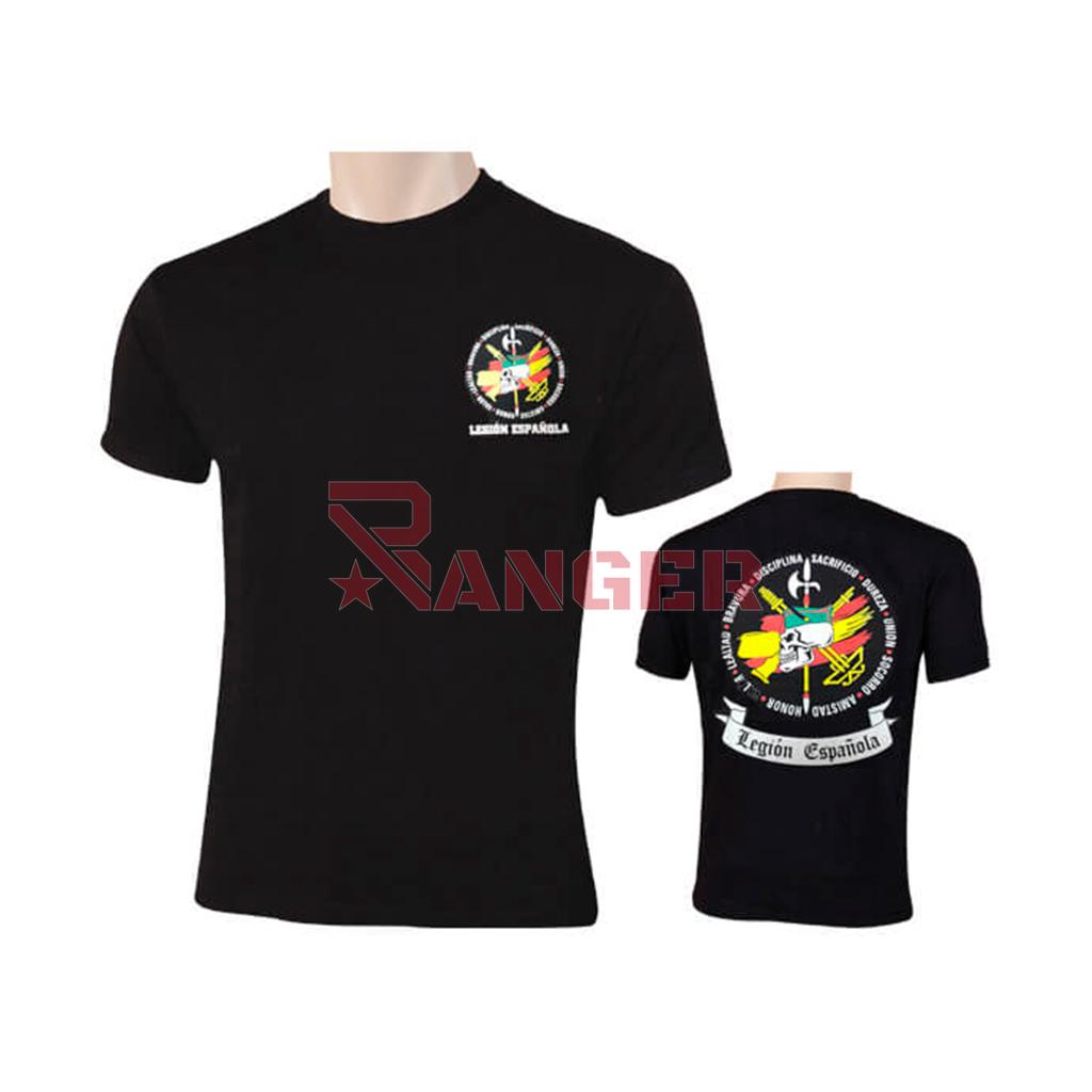 CAMISETA LEGION CALAVERA CHAPIRI NEGRA
