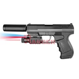 [CZ041A] PISTOLA VIGOR MUELLE C/SILENCIADOR NEGRA