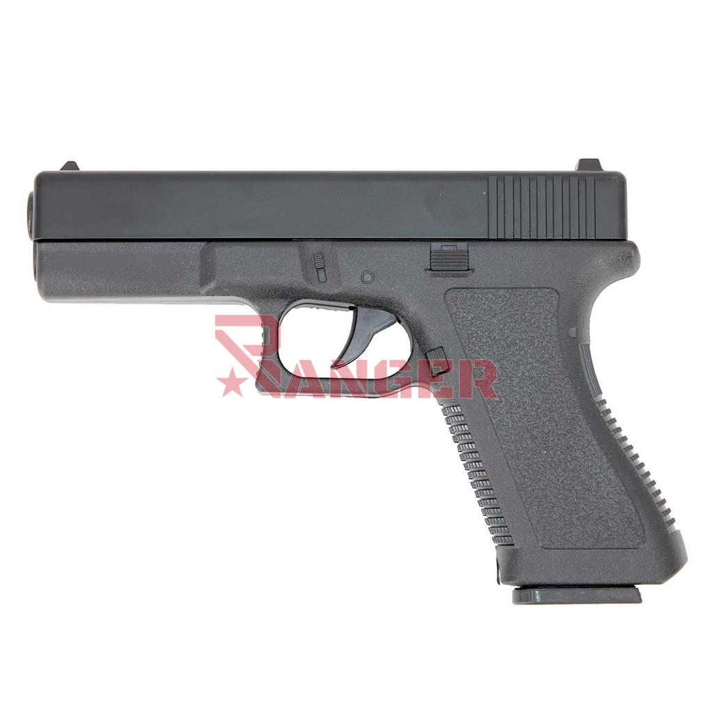 PISTOLA VIGOR MUELLE TIPO GLOCK NEGRA
