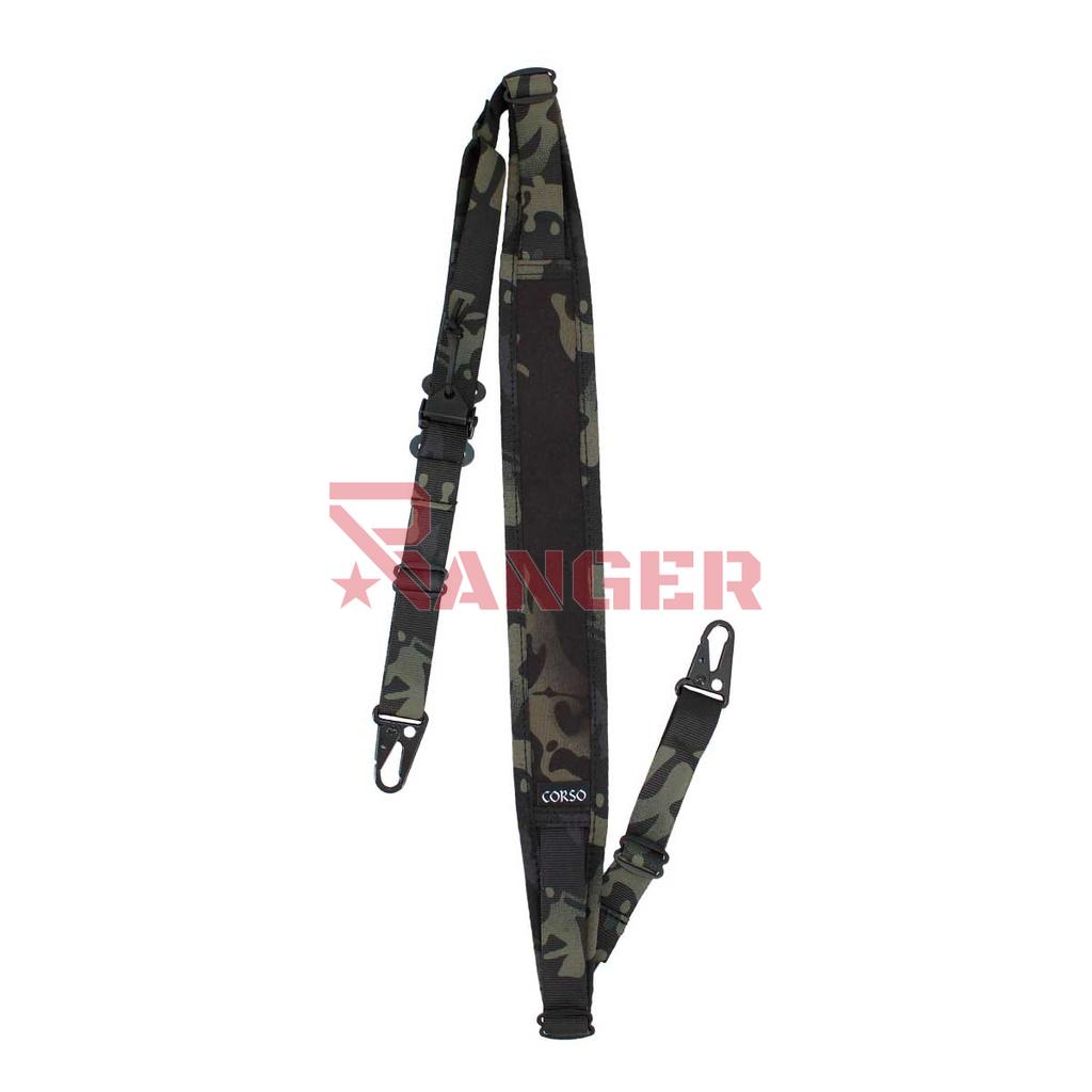 CORREA FUSIL CORSO CROSSBONES 1 - 2 PUNTOS MULTICAM BLACK