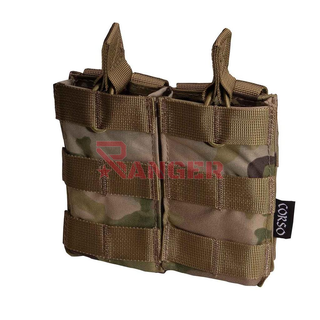 POUCH CORSO CARGADOR M4 DOBLE DAGGER MOLLE MULTICAM